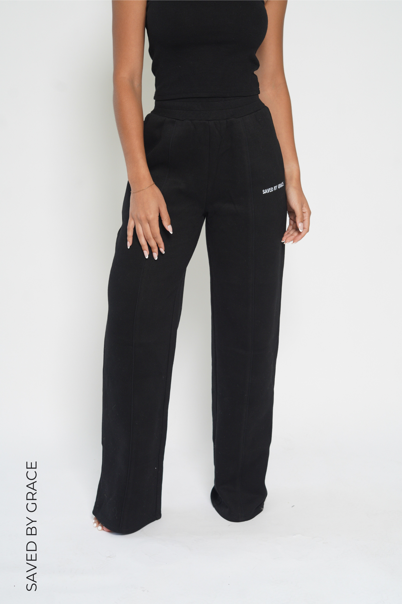 SAVED BY GRACE WIDE LEG LOUNGE PANTS