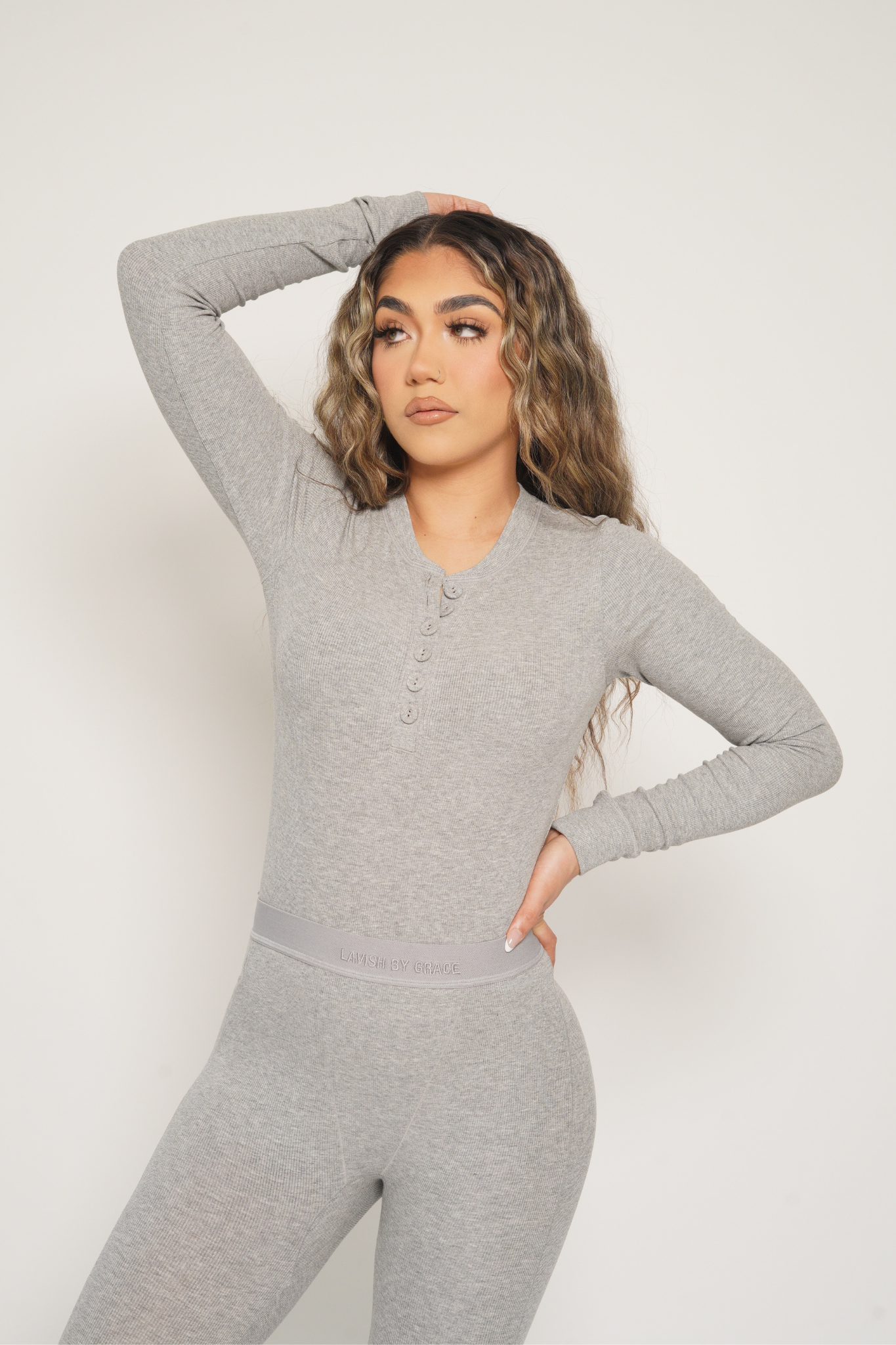 Load image into Gallery viewer, SOFT LOUNGE RIB LONG SLEEVE
